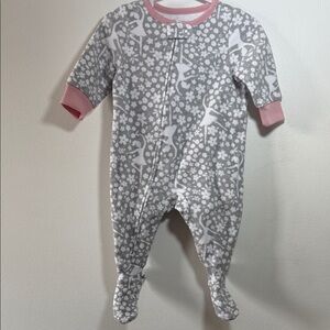 3/$20 Carter's Floral Ballerina Fleece Sleeper, PRELOVED, 3M